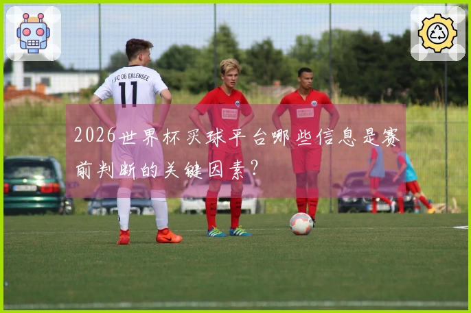 2026世界杯买球平台哪些信息是赛前判断的关键因素？